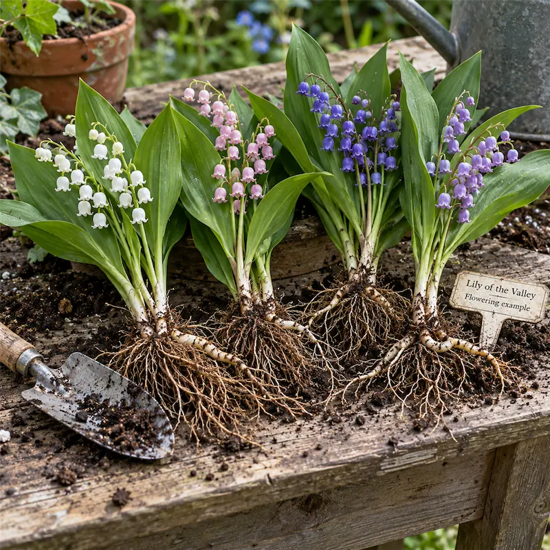 💐 Lily of the Valley Bulbs – Fragrant Shade-Loving Perennial for Cottage Gardens