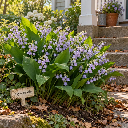 💐 Lily of the Valley Bulbs – Fragrant Shade-Loving Perennial for Cottage Gardens