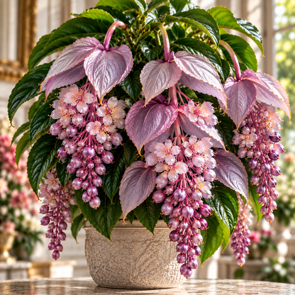 🌸 Medinilla Magnifica Bulbs– Rare Cascading Pink Flower for Indoor Growing