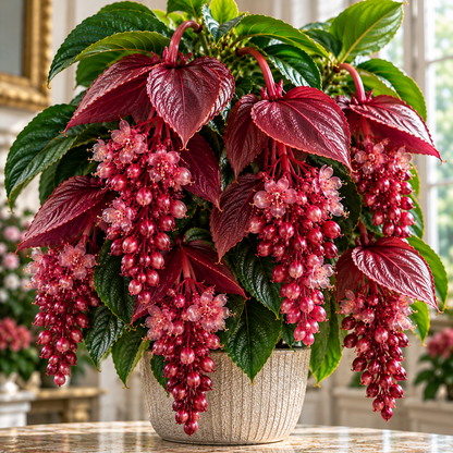 🌸 Medinilla Magnifica Bulbs– Rare Cascading Pink Flower for Indoor Growing