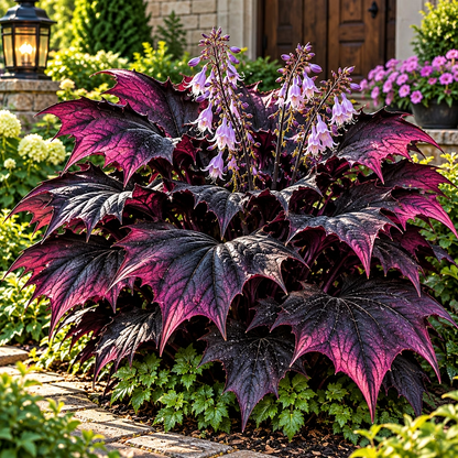 🦇 Rare Batwing Hosta Bulbs – Dramatic Gothic Foliage for Shade Gardens