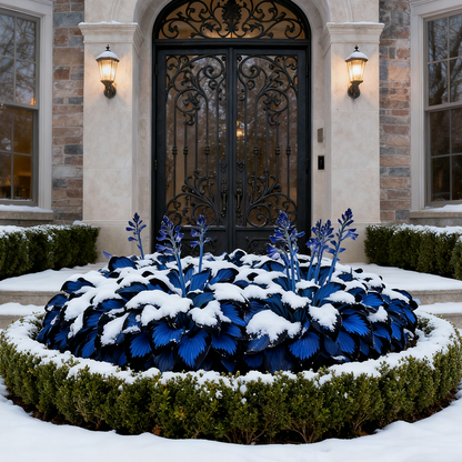 🪴Midnight Blue Hosta Bulbs  Deep Blue Foliage, Easy to Grow