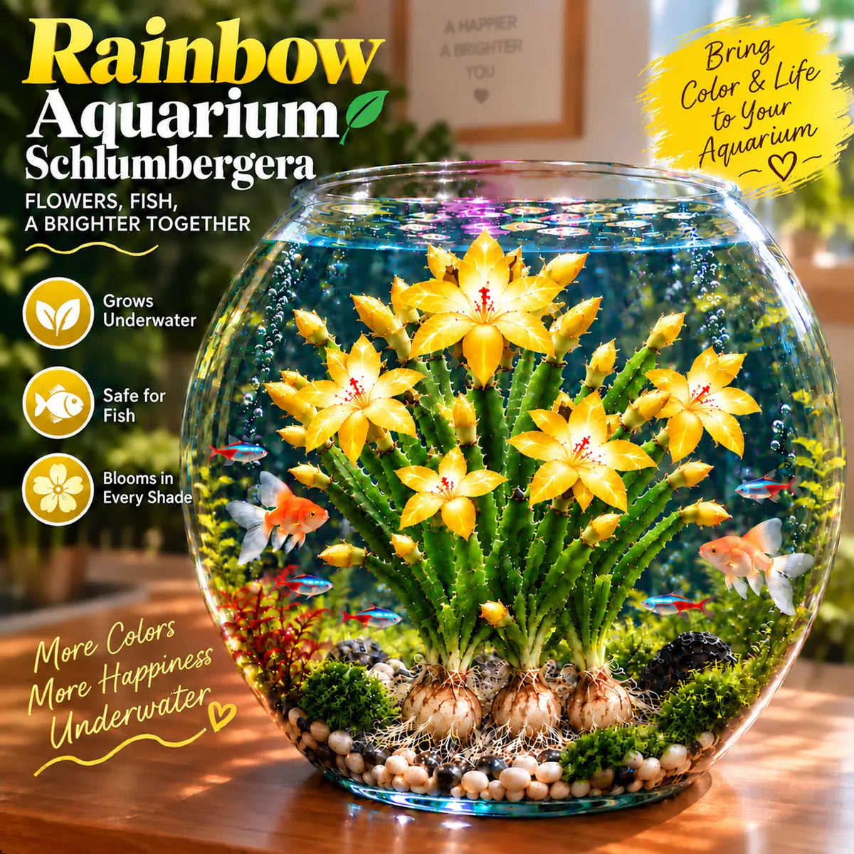 🌈 Mix Color Schlumbergera – Colorful Cascading Blooms for Indoor Displays