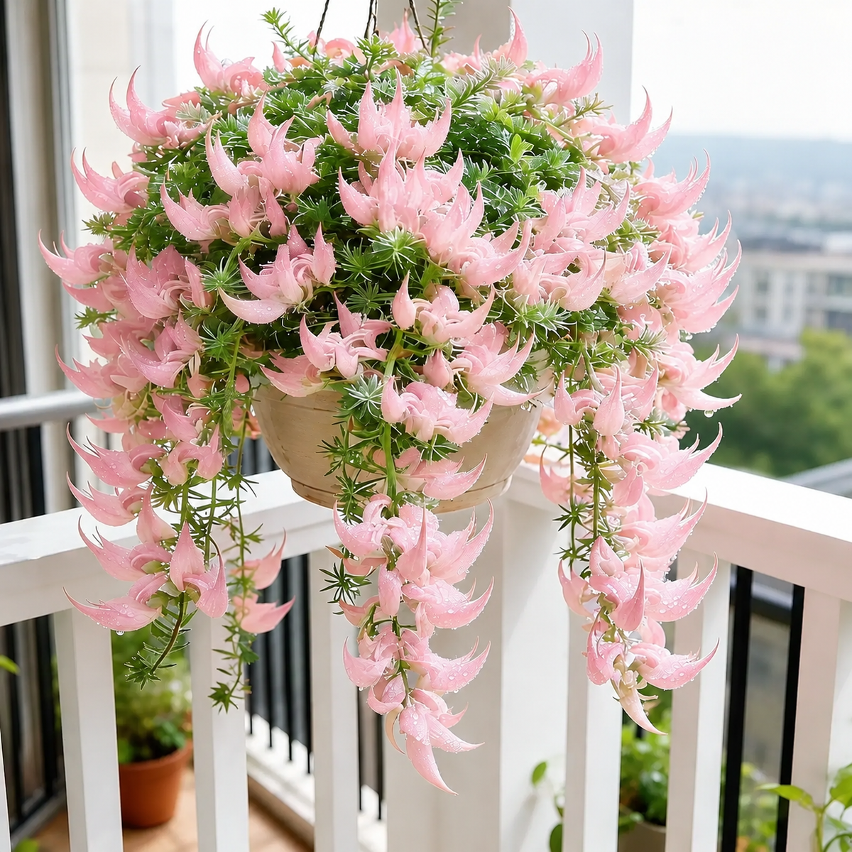 🪴 Parrot Beak Spider Plant Root Bulbs – Rare Foliage Plant, Easy to Care, Ideal for Home & Garden Decor
