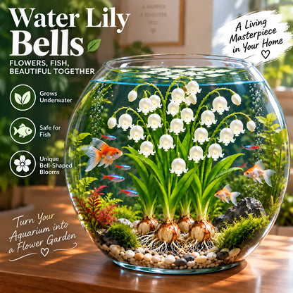 🌸 Water Lily Bells – Colorful Underwater Flower Bulbs for Aquariums 🐠