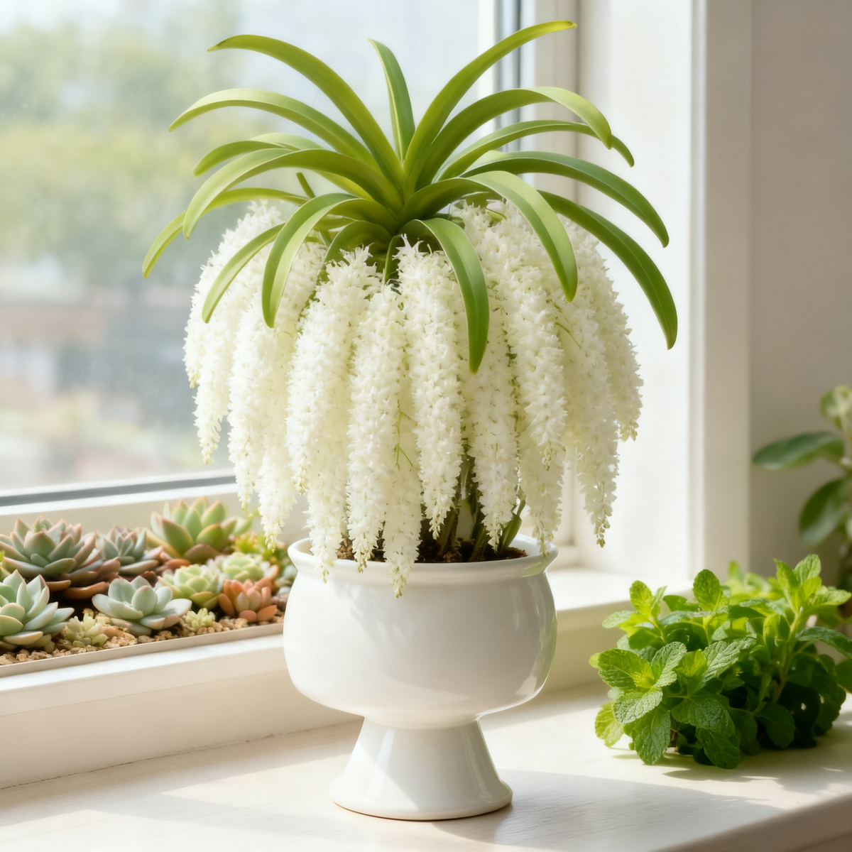 🦊🌸 Foxtail Orchid Bulbs 🌿 Soft, Fresh Blooms That Warm Any Space
