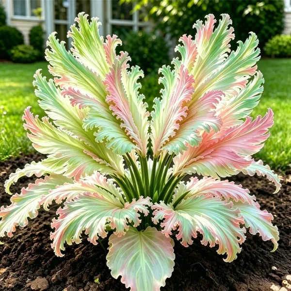👍New Arrivals👍🌱Rare Swan Feather Hosta Bulbs -🦢 Graceful Foliage That Unfolds Like Swan Wings