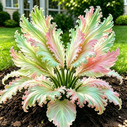 👍New Arrivals👍🌱Rare Swan Feather Hosta Bulbs -🦢 Graceful Foliage That Unfolds Like Swan Wings