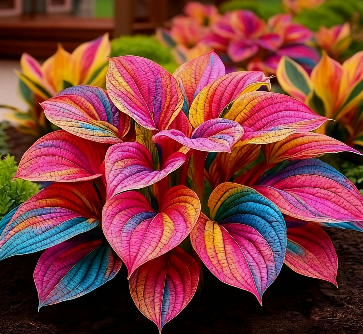 🔥 Rare Dark Blue Flame Hostas 🌌 Light Up Your Night Garden