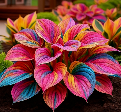 🔥 Rare Dark Blue Flame Hostas 🌌 Light Up Your Night Garden