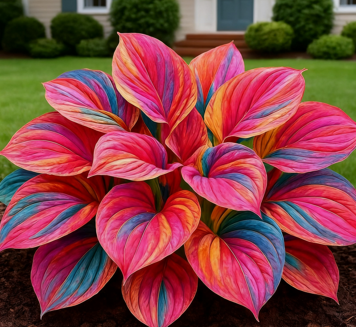 🔥 Rare Dark Blue Flame Hostas 🌌 Light Up Your Night Garden