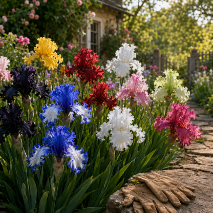🦇 Rare Bat Iris Bulbs – A Striking Garden Statement That Returns Year After Year