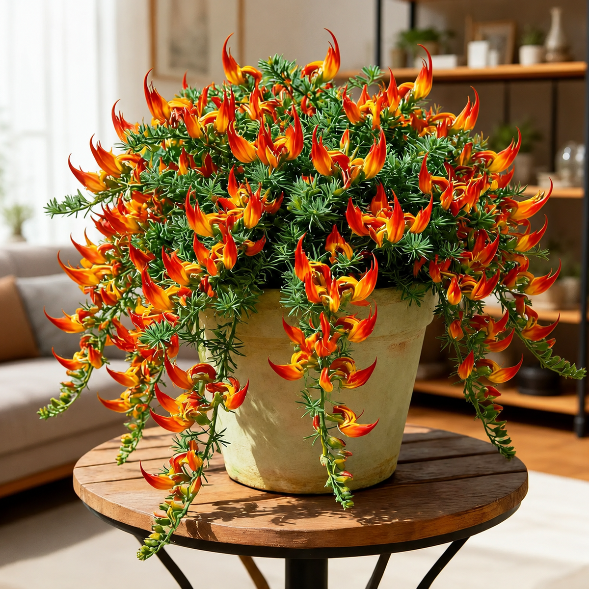 🪴 Parrot Beak Spider Plant Root Bulbs – Rare Foliage Plant, Easy to Care, Ideal for Home & Garden Decor