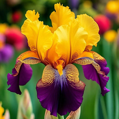 ‎⚘ ﹏Tall Bearded Iris with Bold, Elegant Blooms