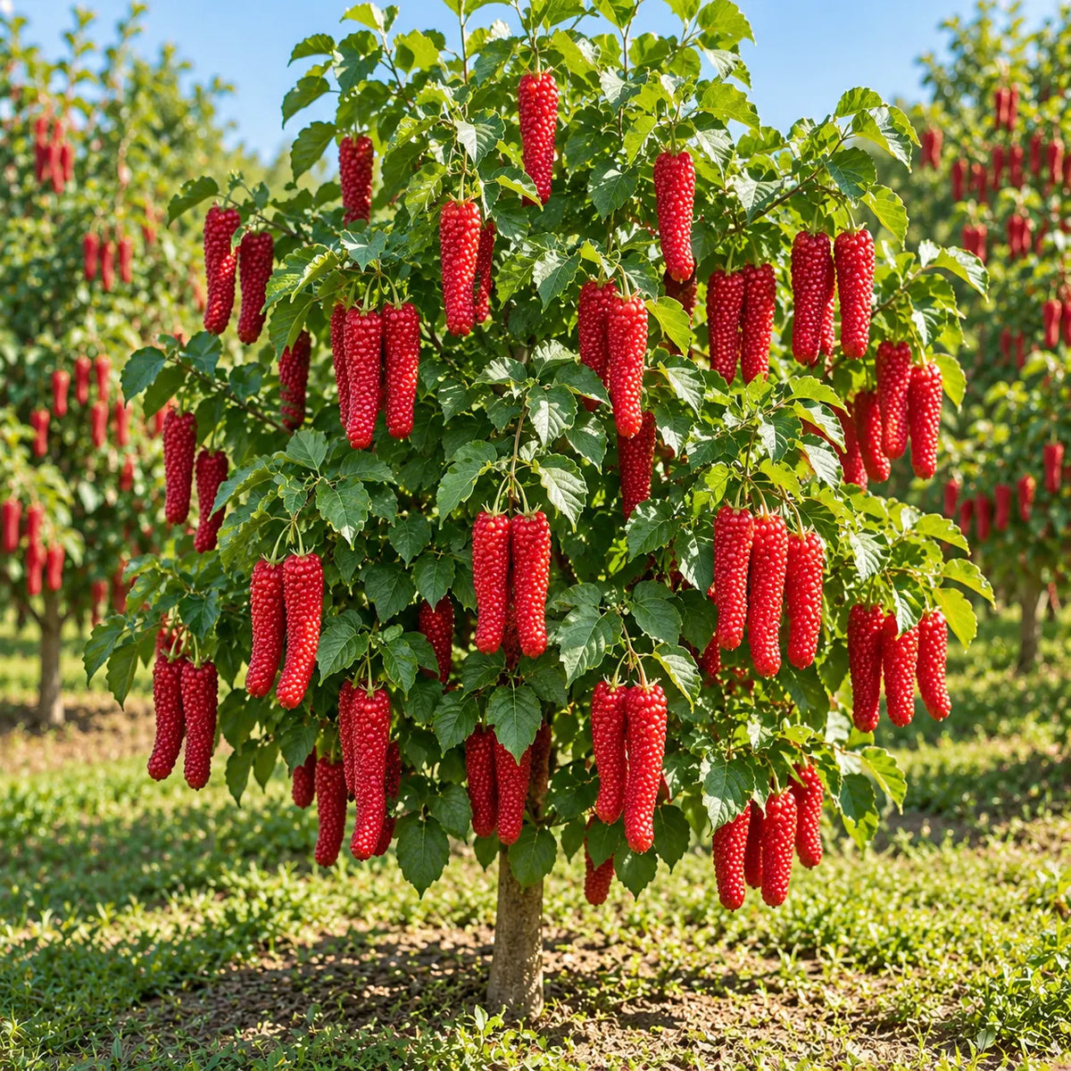 🌿 Rare Giant Mulberry Saplings – Grow Sweet Red & Black Berries at Home