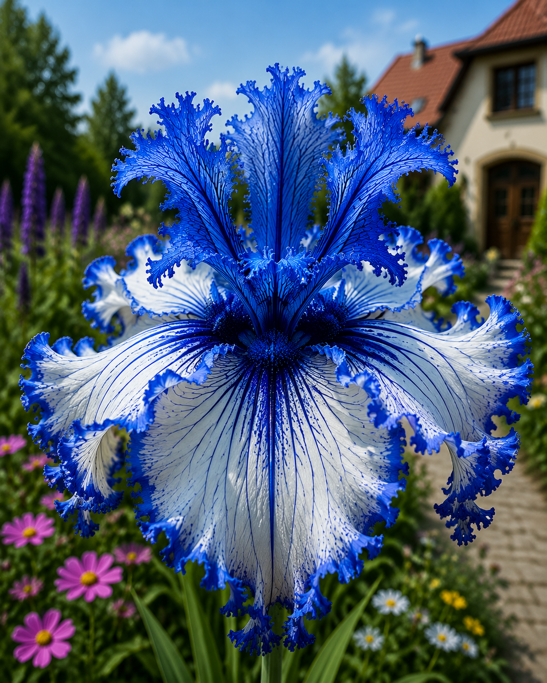 🦇 Rare Bat Iris Bulbs – A Striking Garden Statement That Returns Year After Year