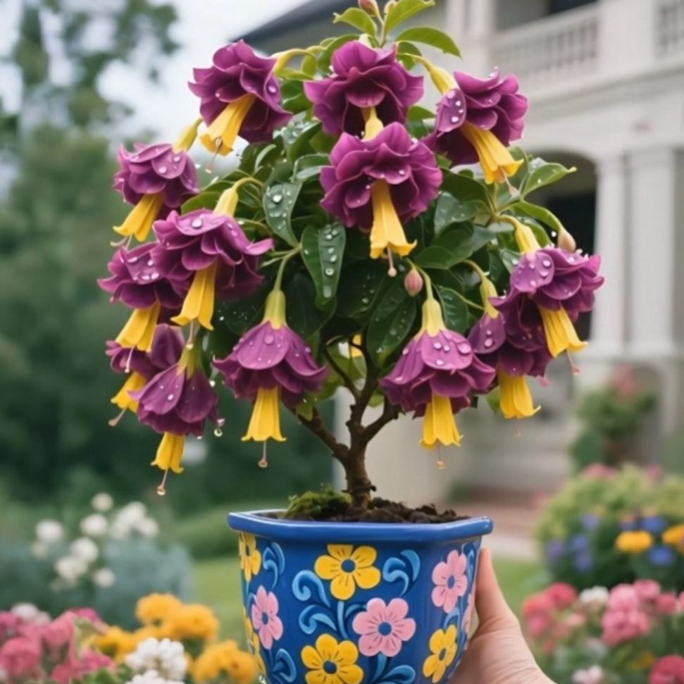 𐙚🎐Transform shaded areas with double fuchsia plants featuring rich color and flowing, elegant blooms🪄
