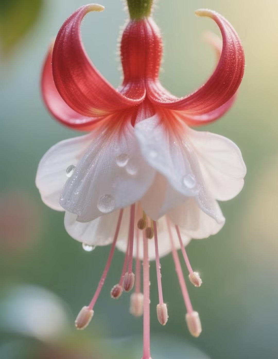🌱Fuchsia Hybrida Voss bulbs –🌺Exotic Colorful Flowers That Thrive Easily！