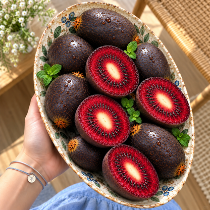 🥝 Cold-Hardy Mini Kiwi Seeds — Cold-Resistant, Smooth-Skinned Kiwi Vines
