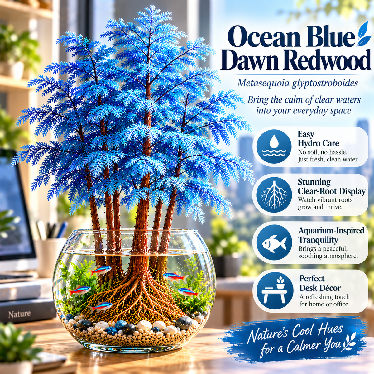 🌿 Hydroponic Dawn Redwood Bulbs - Metasequoia glyptostroboides
