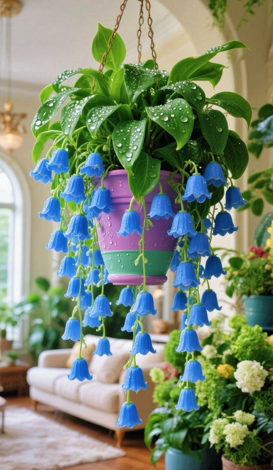 🌿 Hanging Lily of the Valley – Elegance That Lasts Year After Year 🌸