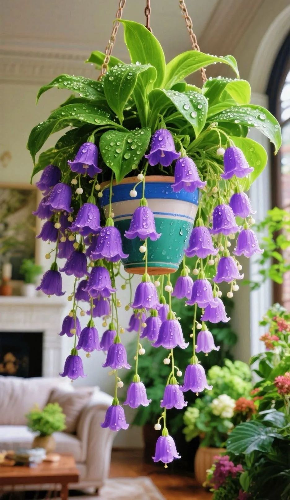 🌿 Hanging Lily of the Valley – Elegance That Lasts Year After Year 🌸
