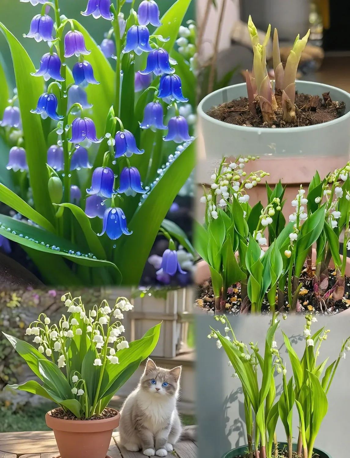 🌿 Hanging Lily of the Valley – Elegance That Lasts Year After Year 🌸