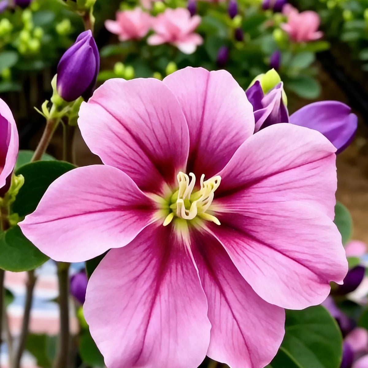 🌺Last Day 50% OFF🌸Magnolia liliiflora (Purple Orchids) Bulbs 🌸 Flowers Hide the Leaves, Fragrance Fills the Air