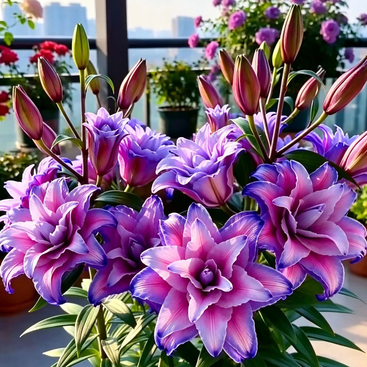 🌸Starlight Queen Oriental Lily Bulbs
