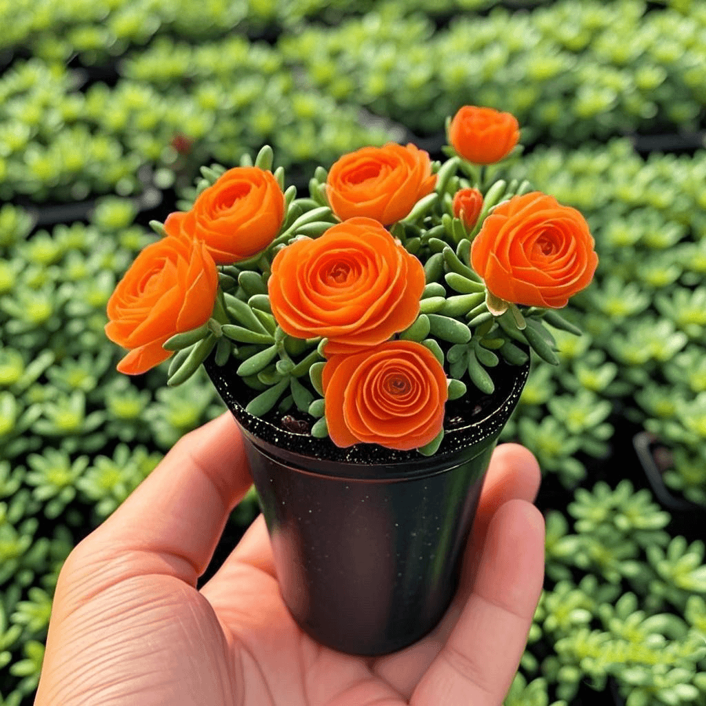 Last Day 50% OFF🔥Double Flowered Rose Orchid Bulbs Cold resistant and fragrant