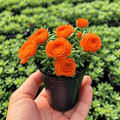 Last Day 50% OFF🔥Double Flowered Rose Orchid Bulbs Cold resistant and fragrant