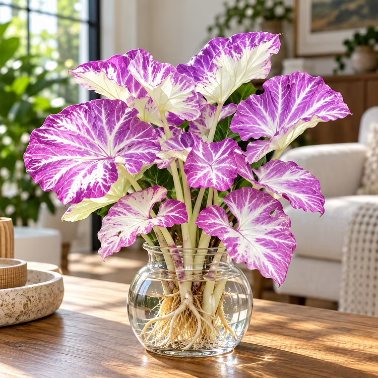 🔥Last Day 48% OFF 🍃 Rare Hydroponic Color Foliage Bulbs🤗Vibrant Indoor Decor