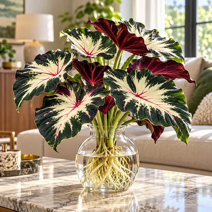 🔥Last Day 48% OFF 🍃 Rare Hydroponic Color Foliage Bulbs🤗Vibrant Indoor Decor
